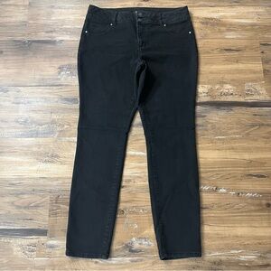 d. jeans Black High Rise Skinny Leg Stretch Women's Denim Jean Pants